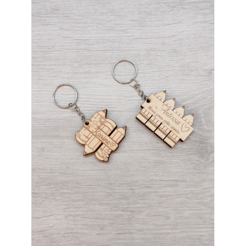 Porte clé crayons
