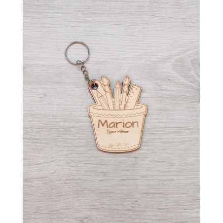 Porte-clés personnalisé Pot à crayons
