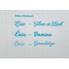 Porte-clés prénom