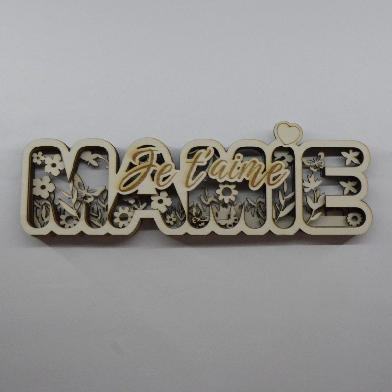 "Je t'aime Mamie" neutre