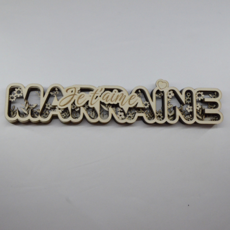 "Je t'aime Marraine" neutre