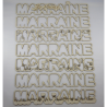"Je t'aime Marraine" neutre