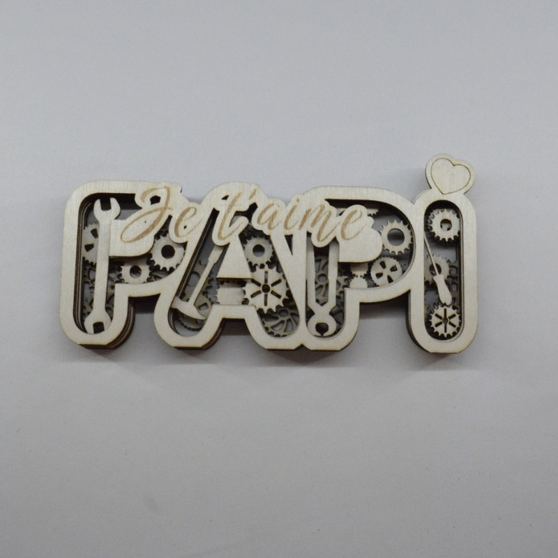 "Je t'aime Papi" neutre