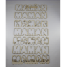 "Je t'aime maman" neutre