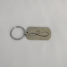 Porte clés métal