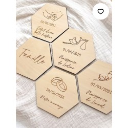 Décoration en bois à personnaliser